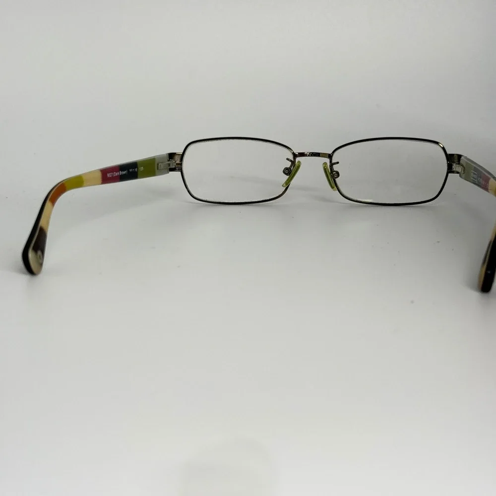 Coach HC 5003 Iris Eyeglasses‎ Dark Brown Tortoise Striped 50-16-135 9027 22257